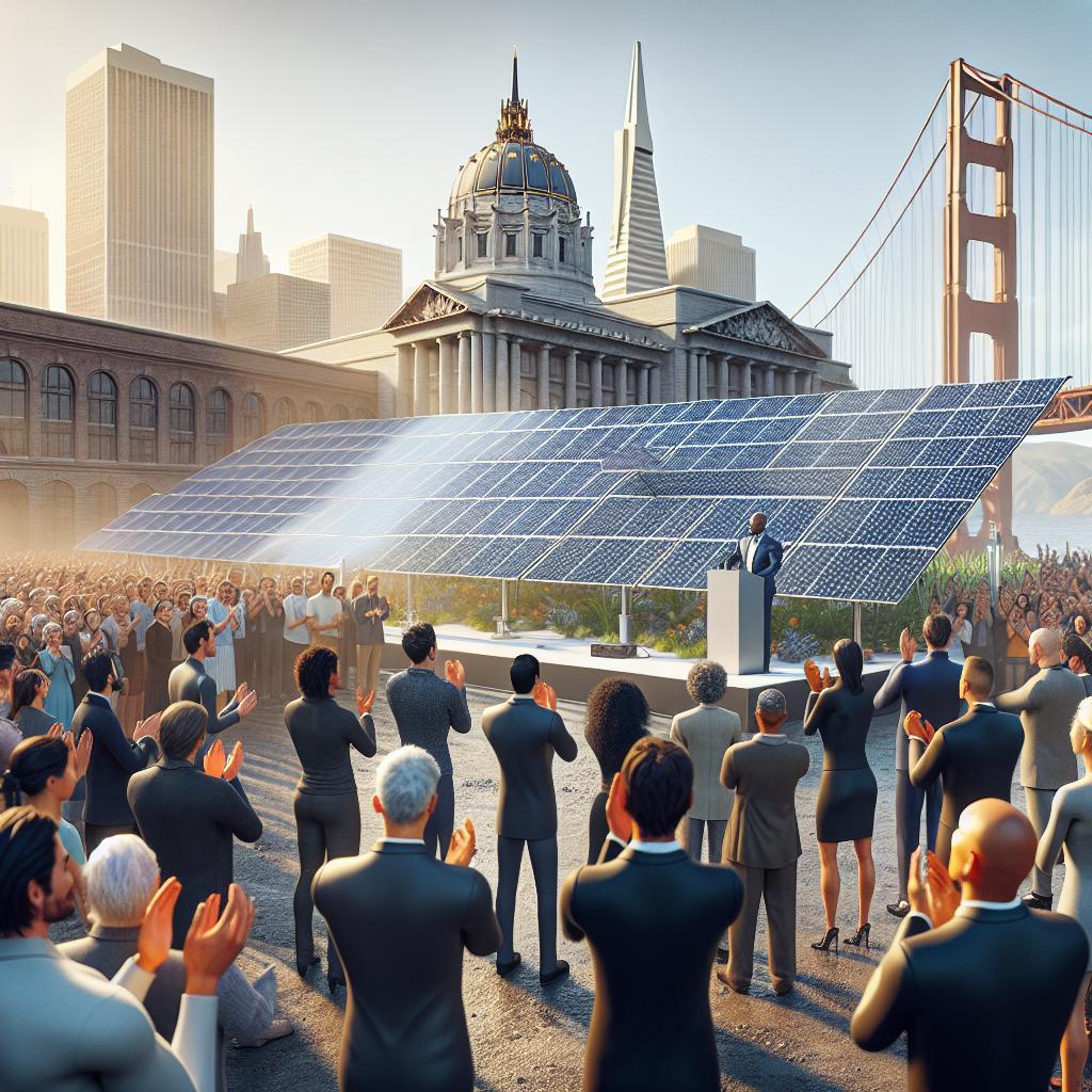 Eco-friendly Endeavour Manifests in San Francisco with the Inauguration of Solar Farm