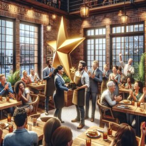 "Nashville restaurant receiving award"