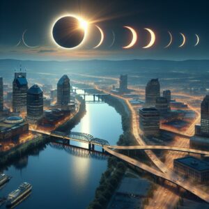 "Eclipse Path over Nashville"