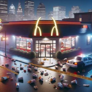 Nashville McDonald's crime scene