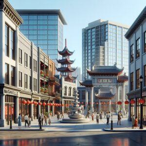 Architectural Concept Nashville Chinatown