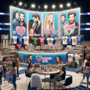 Bachelorette fandom booth at CMA