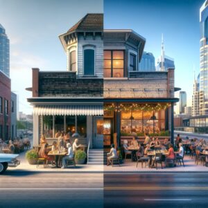 "Nashville restaurant scene transformation"