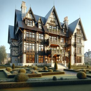 Luxury Tudor-style Apartment Building