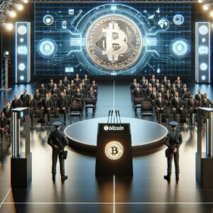 Bitcoin Conference Podium Security