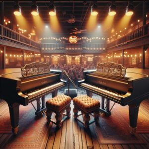 Dueling pianos in Nashville