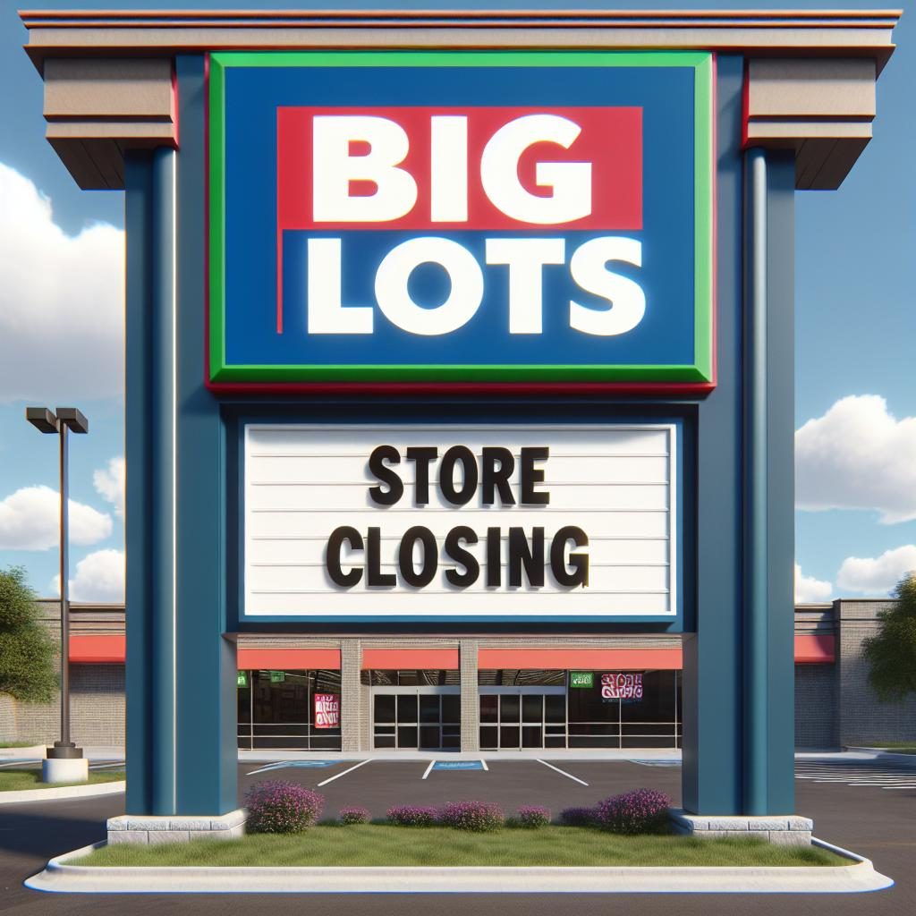 "Big Lots store closing sign"