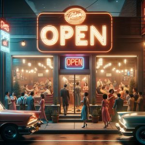 Diner grand opening, Nashville