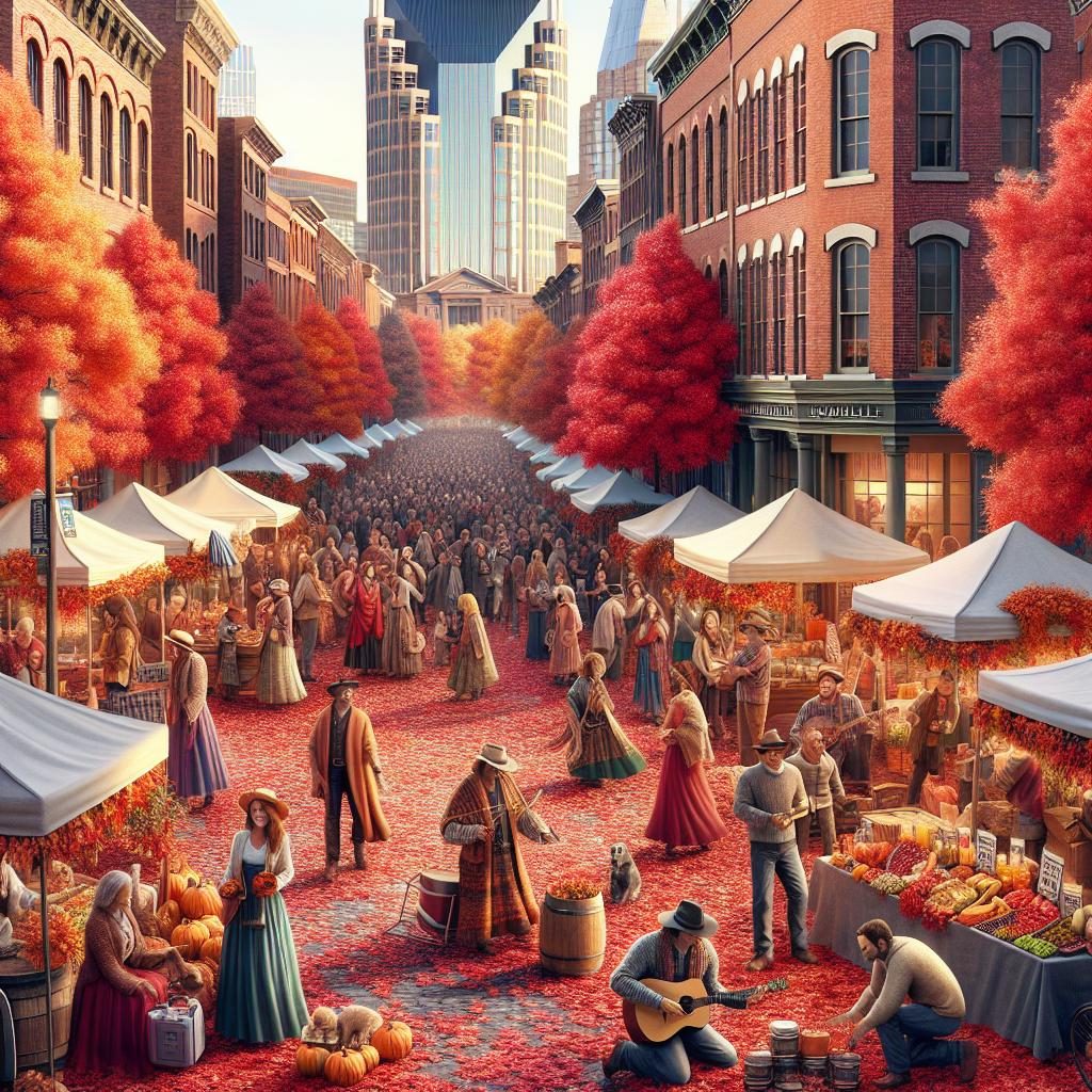 Autumn festival in Nashville