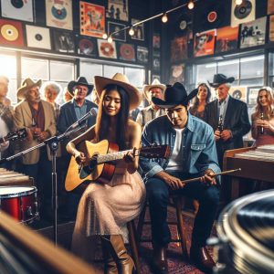 "Nashville musicians, record store celebration"