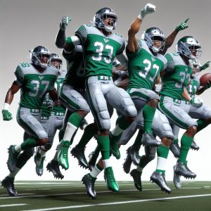 Eagles Defense Celebration