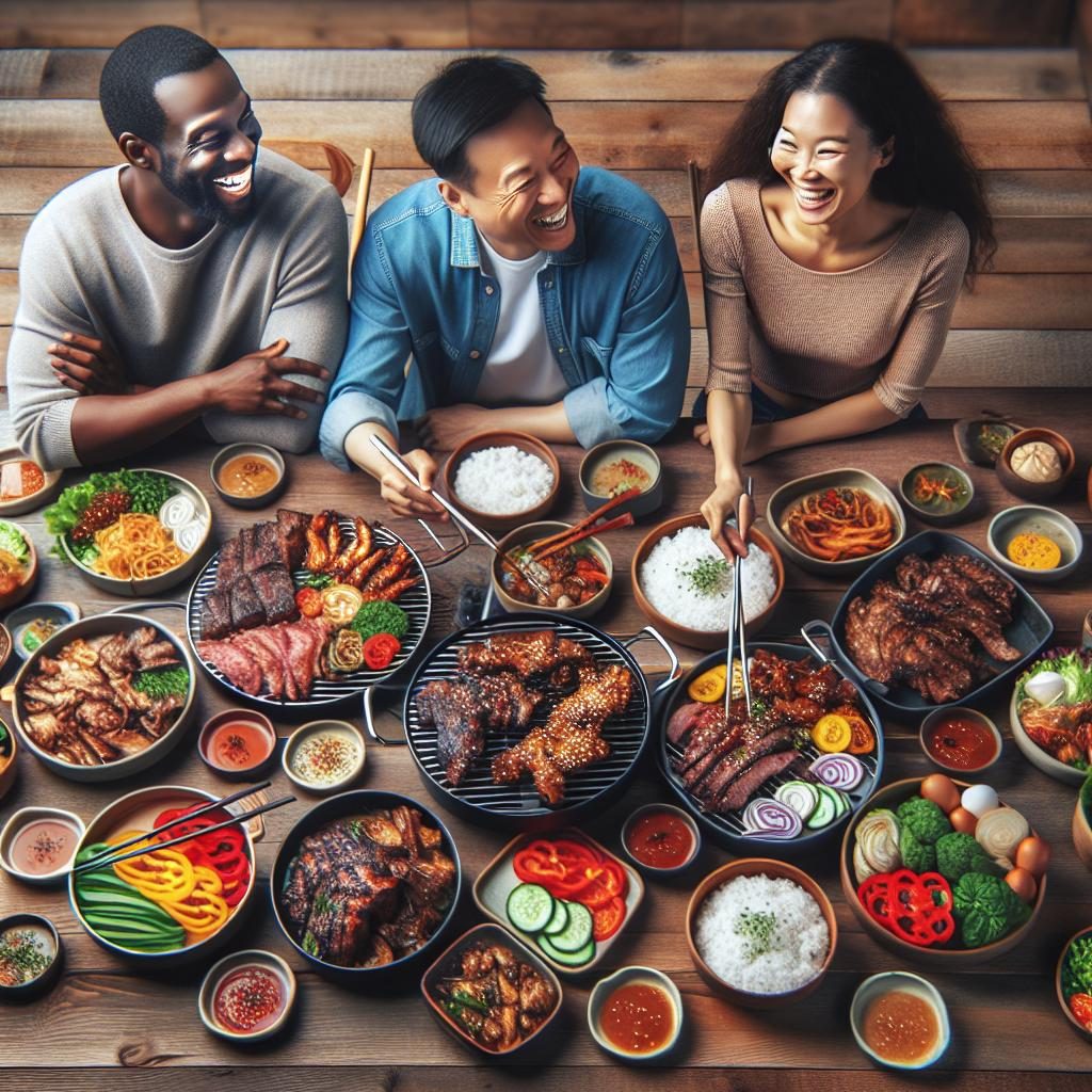 Korean BBQ Feast