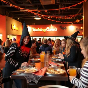 Spooktacular Halloween Celebration at Raising Cane’s Nashville Draws Crowds