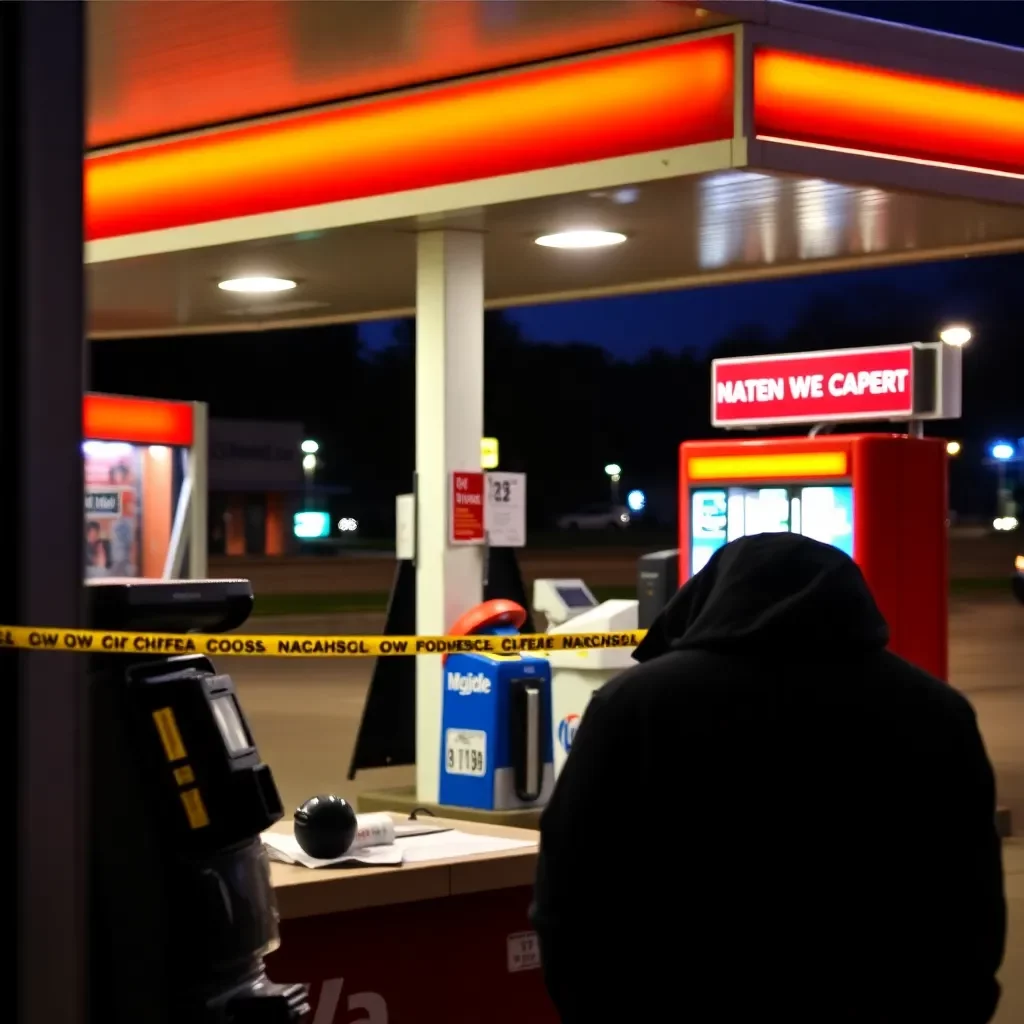 Nashville Gas Station Clerk Robbed at Gunpoint, Community Urged to Assist in Investigation