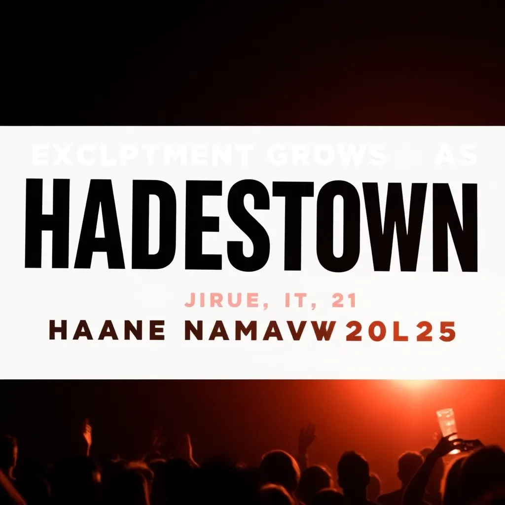 Excitement Grows as HADESTOWN Returns to Nashville in January 2025