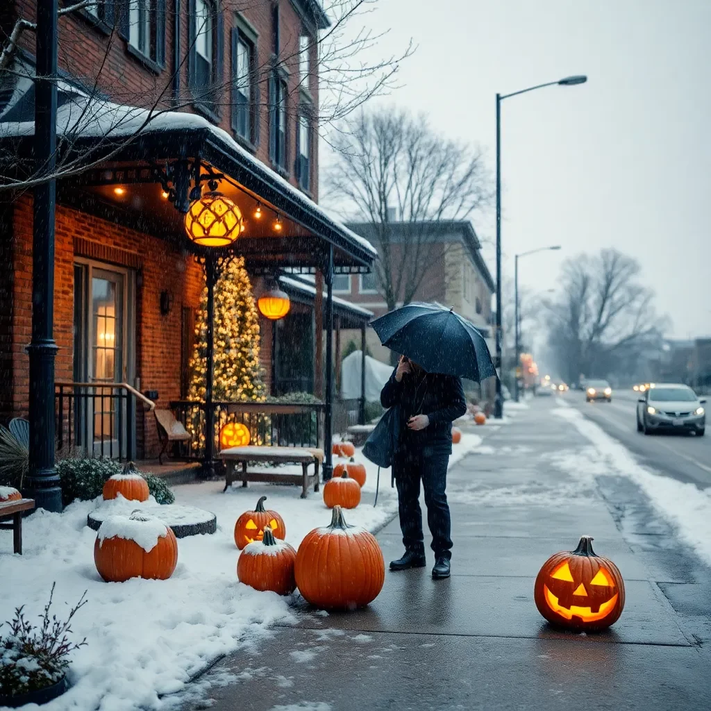 Nashville Prepares for Rainy Halloween with Memories of Snowy Surprises