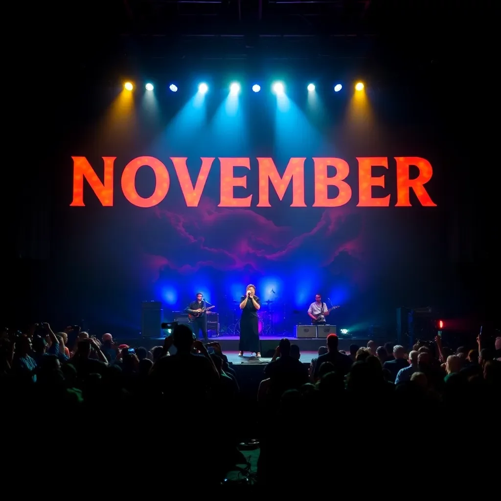 November Concerts Set to Ignite Nashville's Music Scene