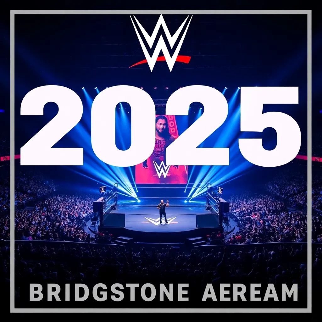 WWE Announces Exciting 2025 Tour with Live Wrestling Event at Nashville's Bridgestone Arena