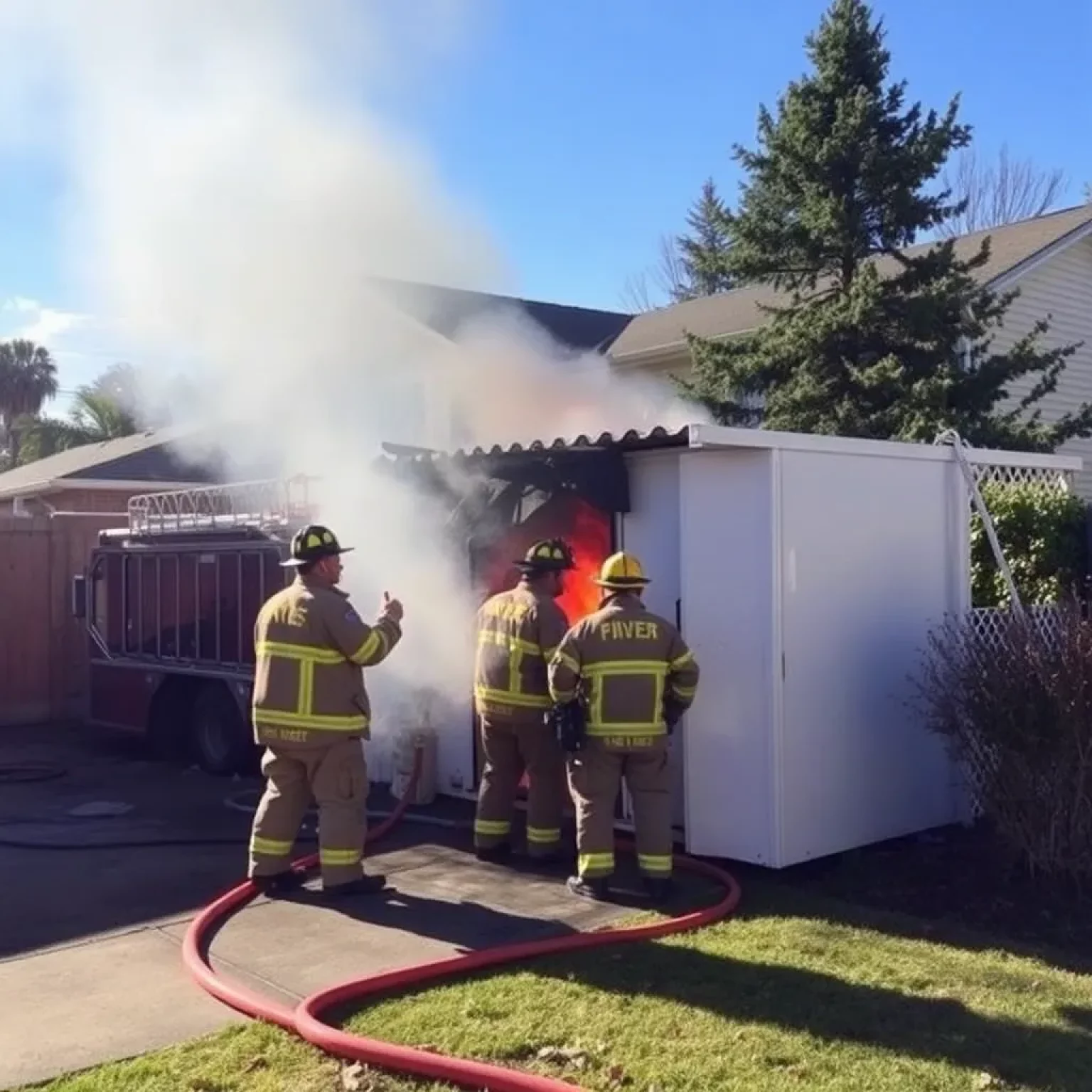 Nashville Home's Dryer Fire Promptly Extinguished by Local Firefighters, No Injuries Reported