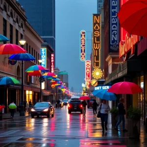 Nashville Braces for Rainy Weekend Ahead