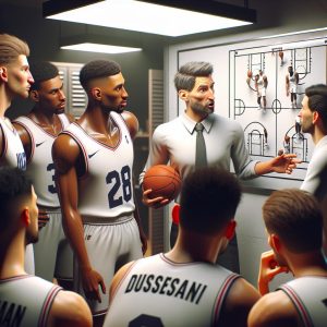 Basketball Team Strategy Session