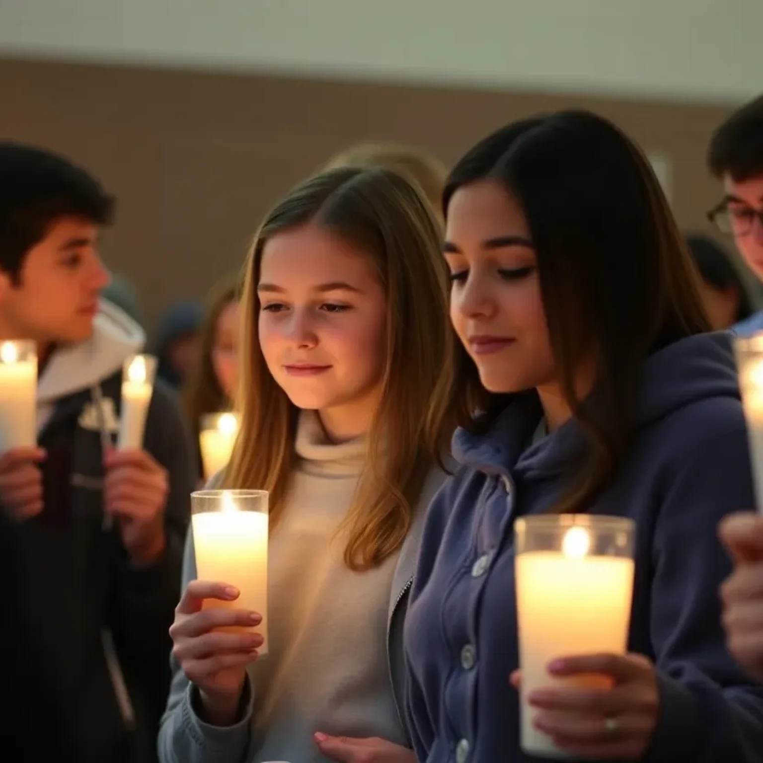 Community gathering for vigil after Antioch school shooting