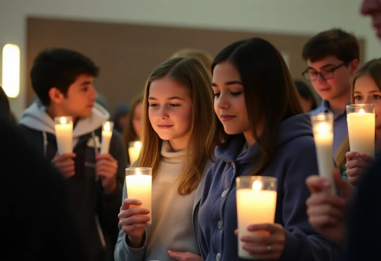 Community gathering for vigil after Antioch school shooting