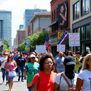 Community gathering in Nashville honoring civil rights leaders