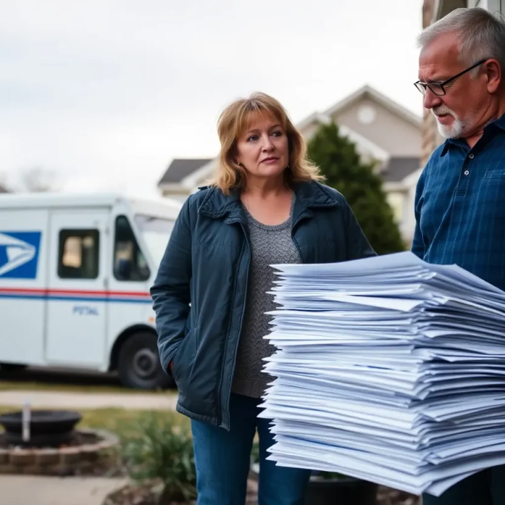 Couple with undelivered mail in Nashville