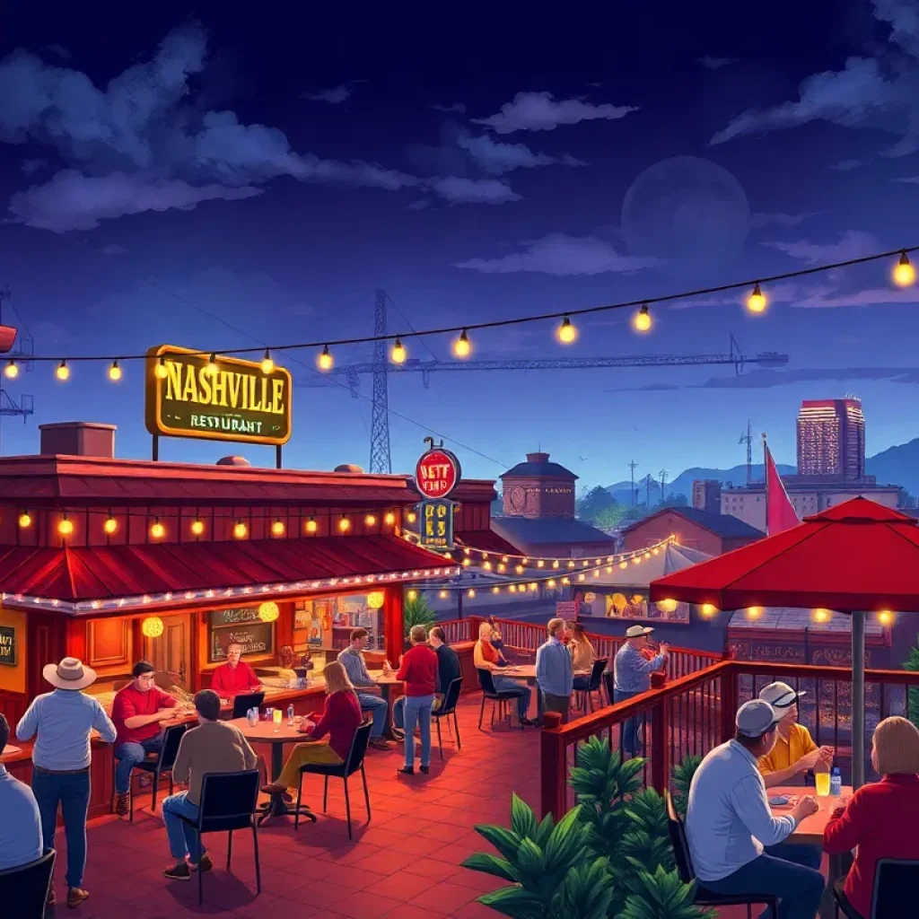 Conceptual illustration of Robert's Western World expansion in Nashville