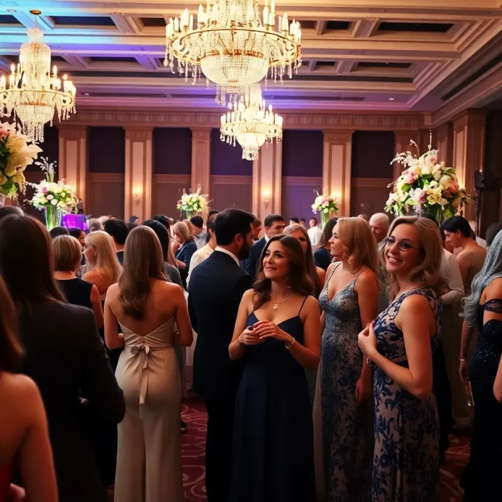 Attendees at the Nashville Heart Gala enjoying the event