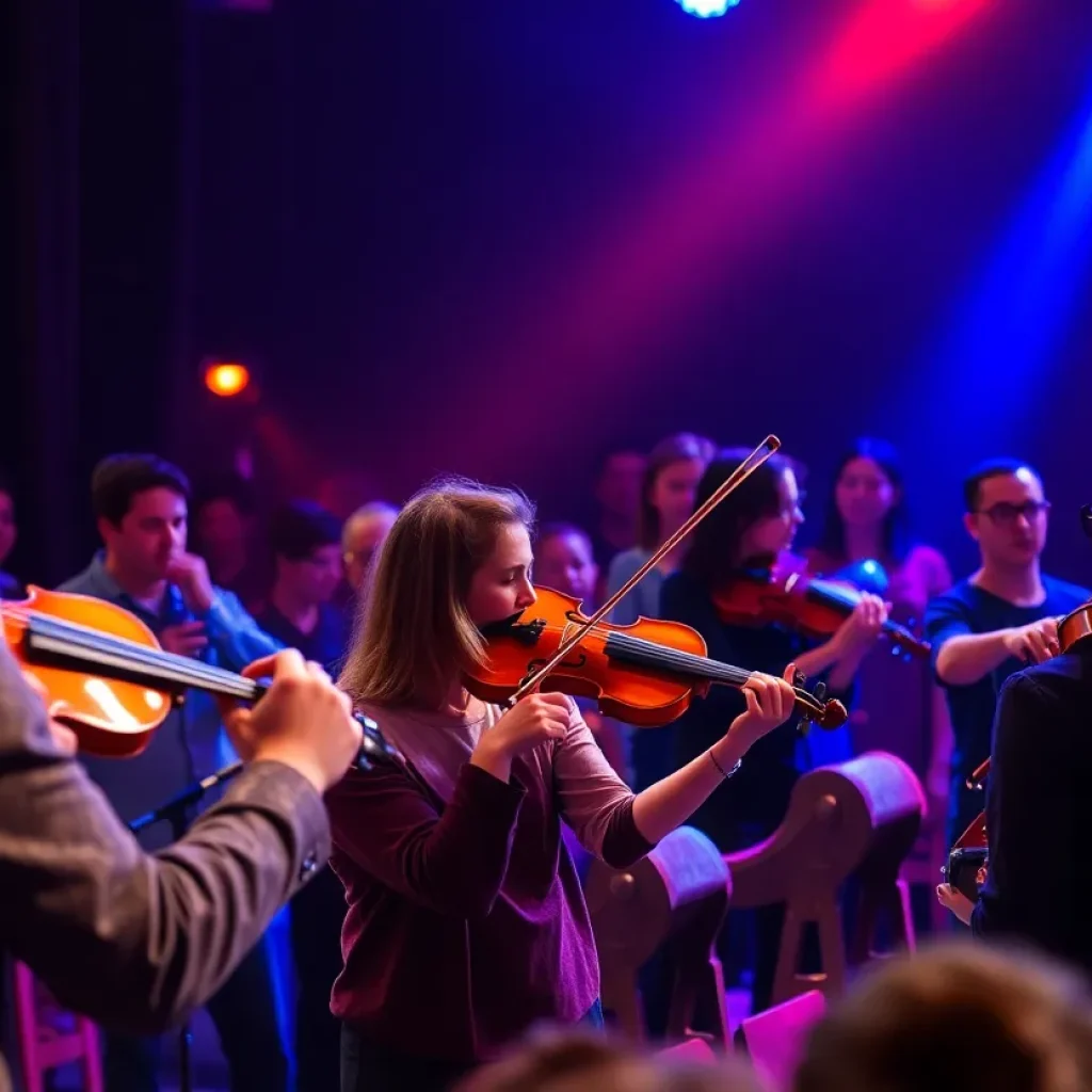 Black Violin duo performing live