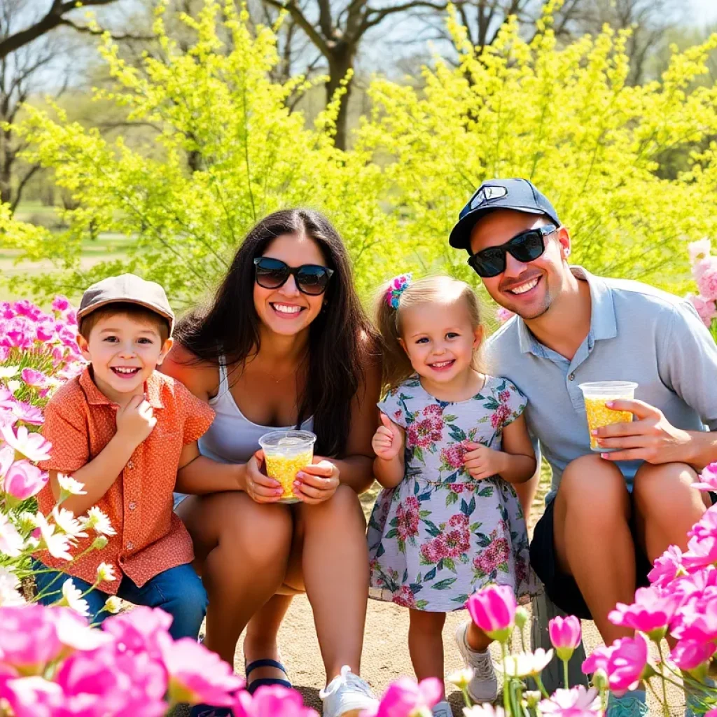 A family-friendly spring scene at Cheekwood Estate & Gardens