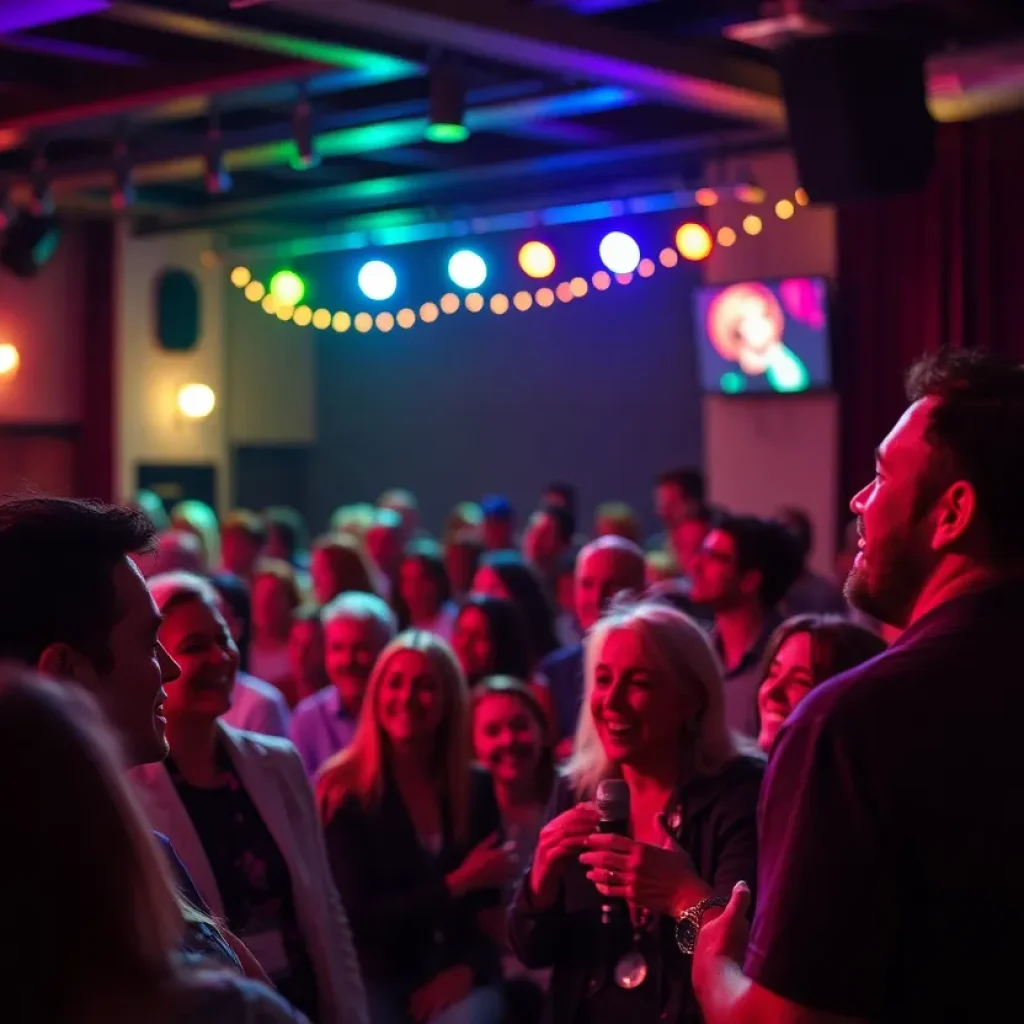 Audience enjoying a comedic performance at Zanies in Nashville